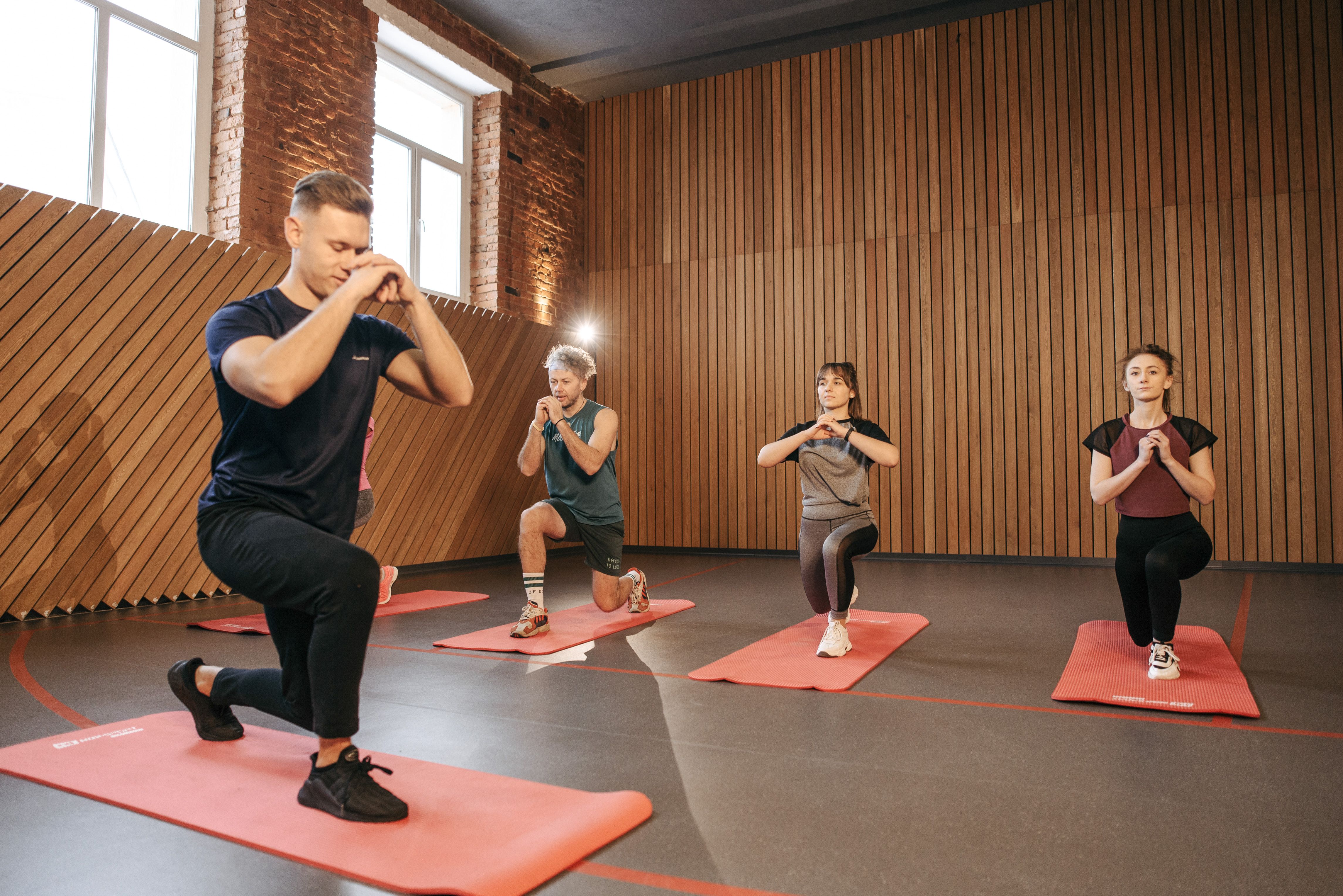 Group fitness training